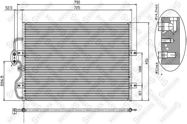 Stellox 10-45301-SX Cooler Module 1045301SX