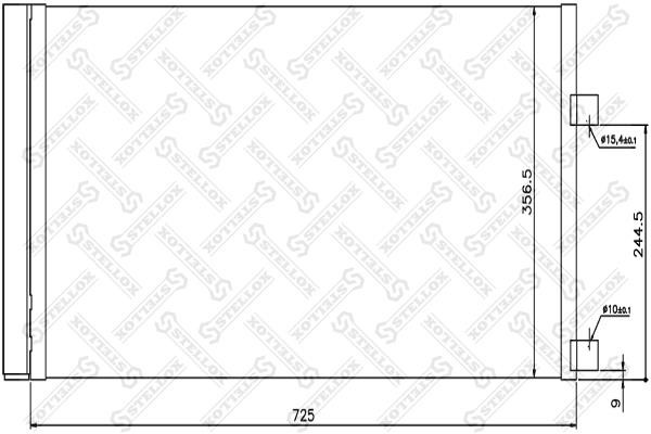 Stellox 10-45400-SX Cooler Module 1045400SX