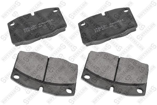 Stellox 112 000-SX Brake Pad Set, disc brake 112000SX