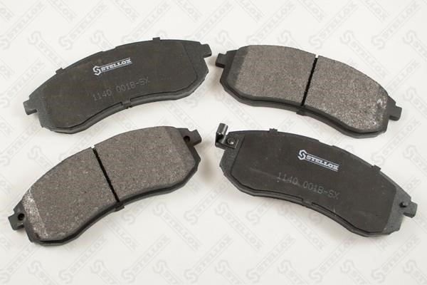 Stellox 1140 001B-SX Brake Pad Set, disc brake 1140001BSX