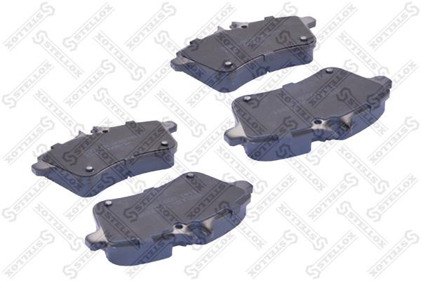 Stellox 1141 000L-SX Brake Pad Set, disc brake 1141000LSX