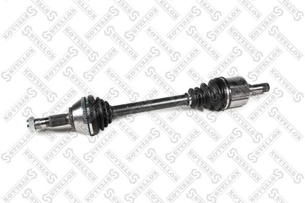 CV axle Peugeot Boxer: 1582144SX Stellox Drive shaft left