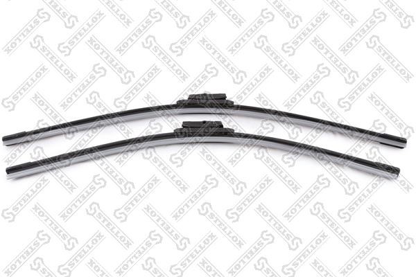 Set of frameless wiper blades 600/550 Stellox 201 624-SX