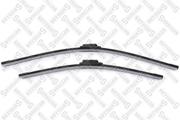 Set of frameless wiper blades 700/530 Stellox 201 626-SX