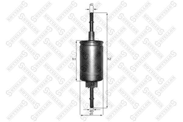 Stellox 21-00458-SX Fuel filter 2100458SX