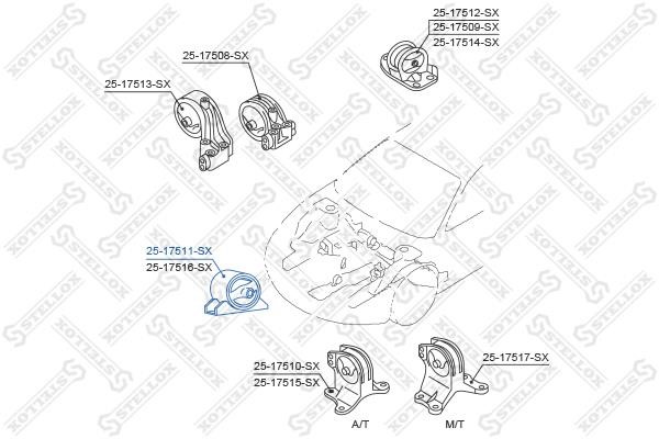 2517511SX Stellox Engine mount