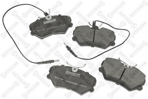 Stellox 273 002B-SX Brake Pad Set, disc brake 273002BSX