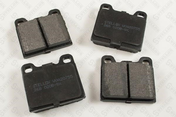 Stellox 268 020B-SX Brake Pad Set, disc brake 268020BSX