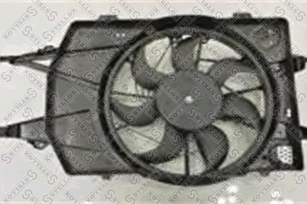 Stellox 29-99323-SX Hub, engine cooling fan wheel 2999323SX