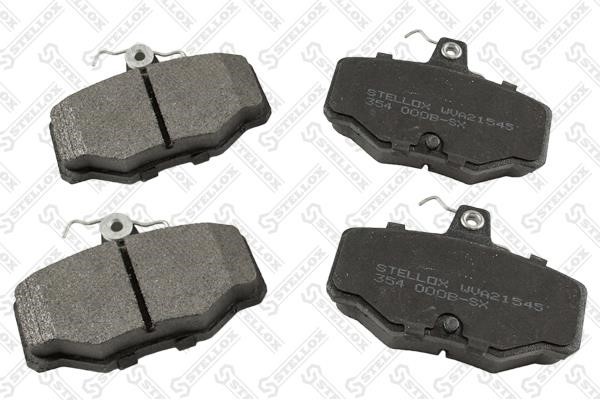 Stellox 354 000B-SX Brake Pad Set, disc brake 354000BSX
