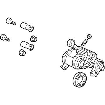 Honda 43018-TGG-A02 Caliper Sub-Assembly, Right Rear 43018TGGA02 43018TGGA02 Honda Caliper Sub-Assembly, Right Rear