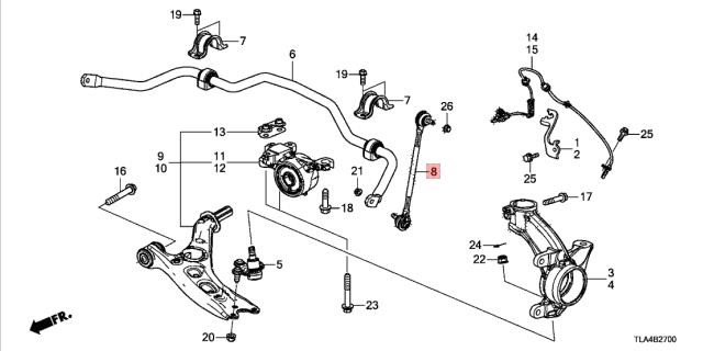 Buy Honda 51320-TRN-H03 at a low price in United Arab Emirates!