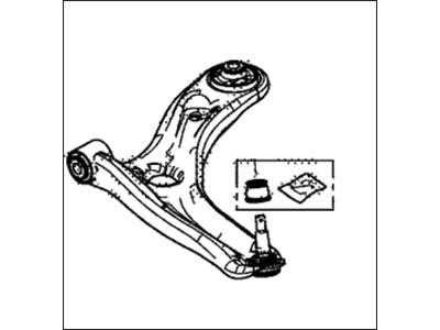 Honda 51360-T5R-A01 Lower Arm, Left Front 51360T5RA01 51360T5RA01 Honda Lower Arm, Left Front