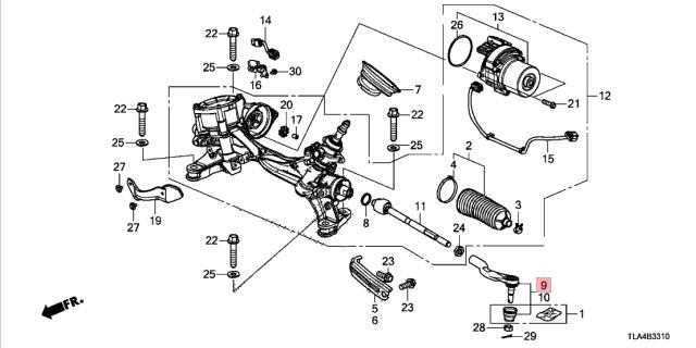 Buy Honda 53540-TLA-A01 at a low price in United Arab Emirates!