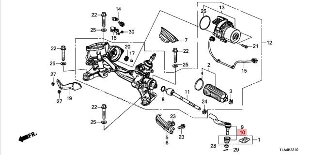 Buy Honda 53560-TLA-A01 at a low price in United Arab Emirates!