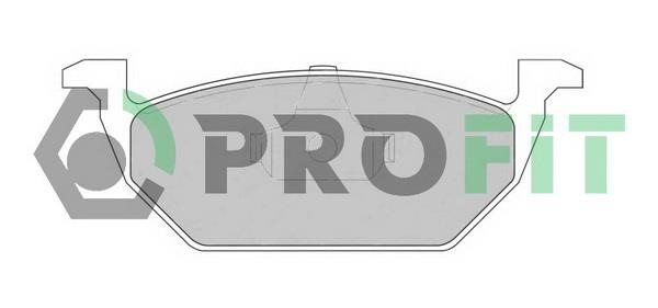 Profit 5000-1094 C Front disc brake pads, set 50001094C