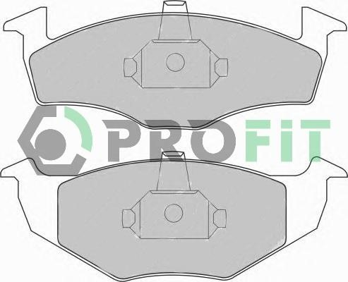 Profit 5000-1101 C Front disc brake pads, set 50001101C