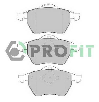 Profit 5000-1167 C Front disc brake pads, set 50001167C