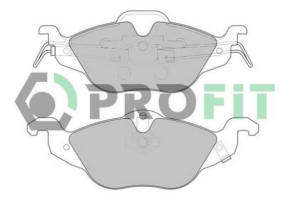 Profit 5000-1293 C Front disc brake pads, set 50001293C