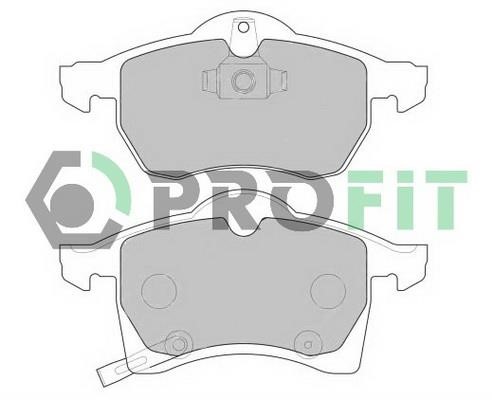 Profit 5000-1295 C Front disc brake pads, set 50001295C