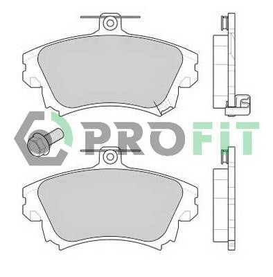 Profit 5000-1384 C Front disc brake pads, set 50001384C