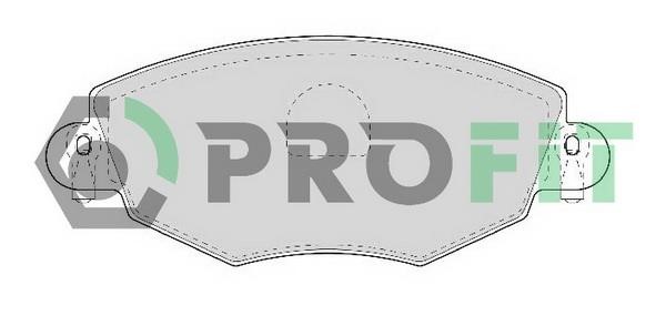 Profit 5000-1425 C Front disc brake pads, set 50001425C