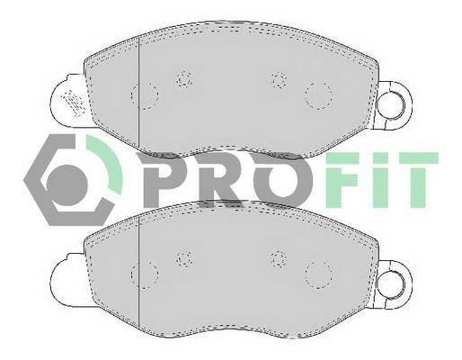 Profit 5000-1461 C Front disc brake pads, set 50001461C