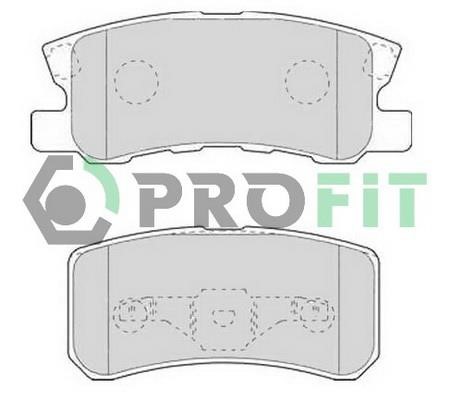 Profit 5000-1604 C Rear disc brake pads, set 50001604C