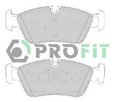 Profit 5000-1751 C Front disc brake pads, set 50001751C