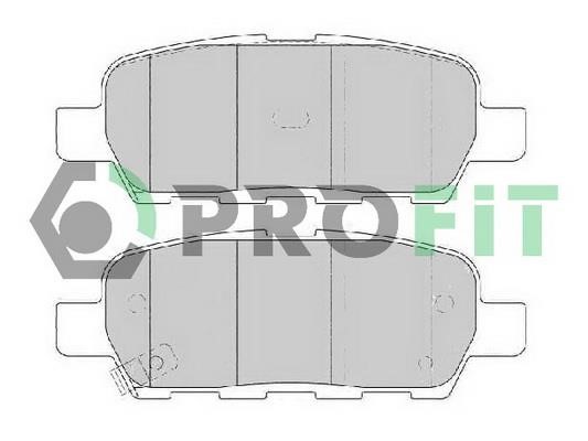 Profit 5000-1693 C Rear disc brake pads, set 50001693C