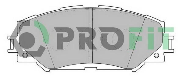 Profit 5000-2012 C Front disc brake pads, set 50002012C