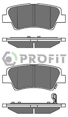 Profit 5000-2023 C Rear disc brake pads, set 50002023C