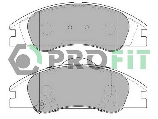 Profit 5000-2050 C Front disc brake pads, set 50002050C