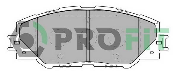 Profit 5000-4136 C Front disc brake pads, set 50004136C