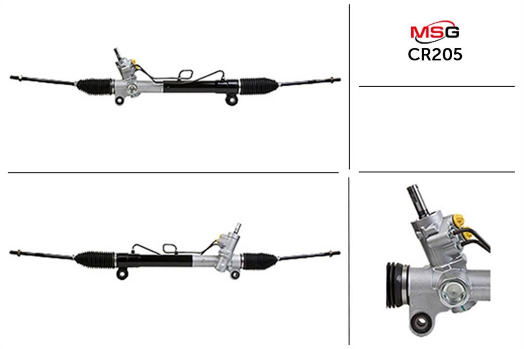 Steering gears and mechanisms Opel: CR205 MSG Steering Gear