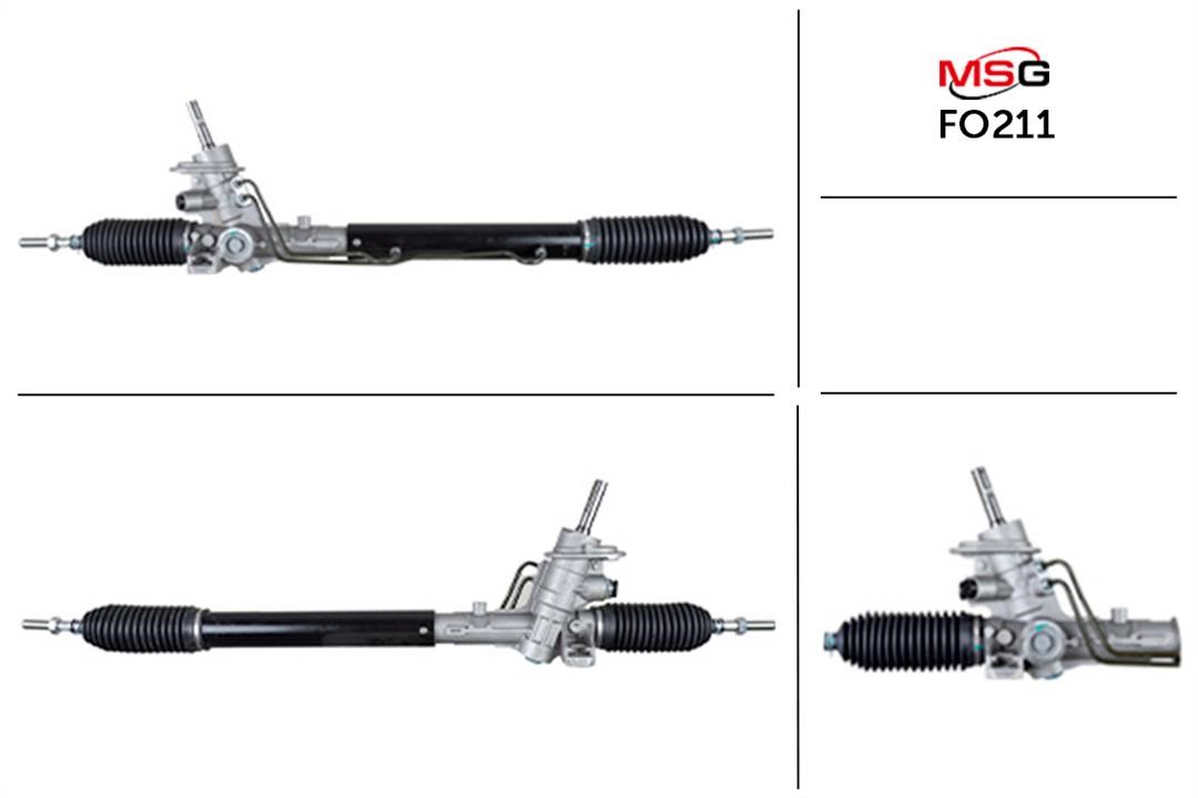 Rack and pinion Ford Galaxy: FO211 MSG Power Steering