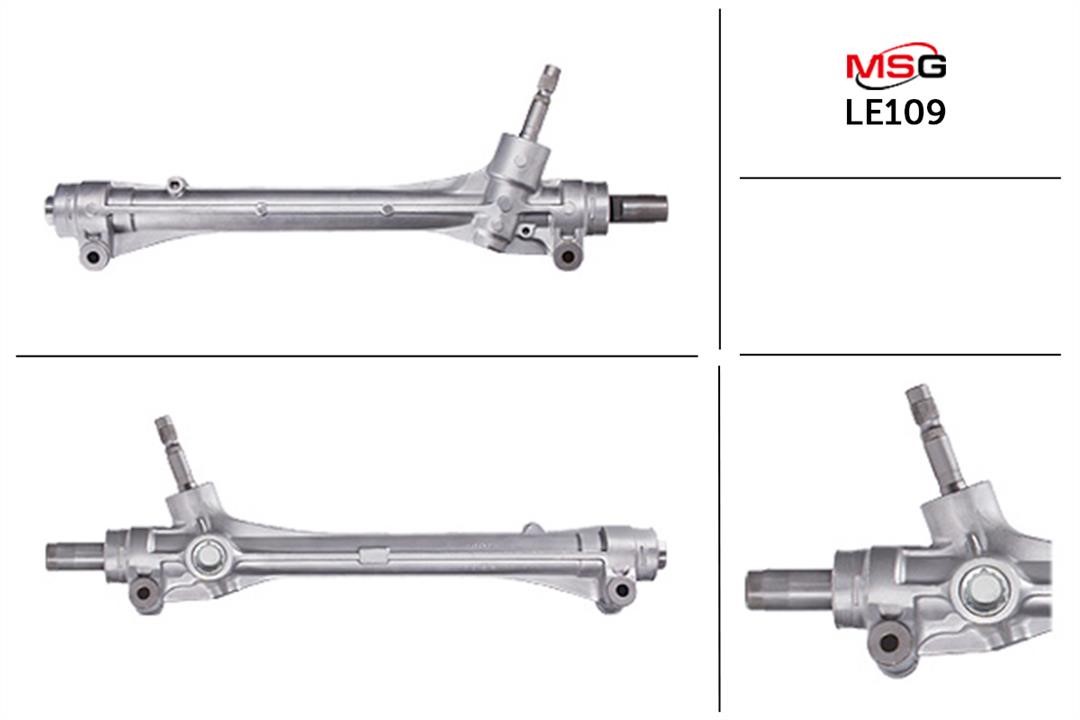 LE109 MSG Steering rack without power steering