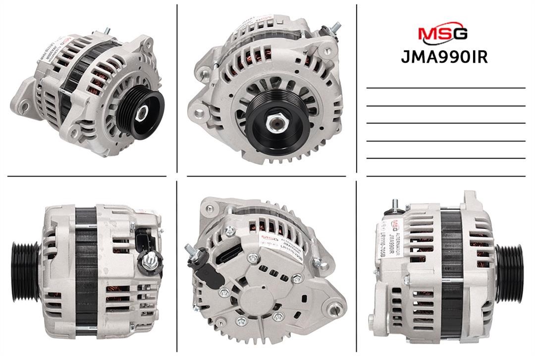 MSG JMA990IR Alternator JMA990IR