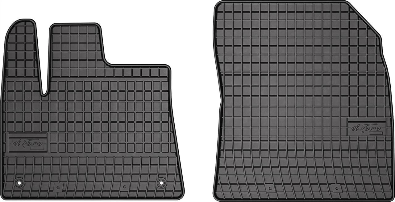 Frogum 402515 Frogum rubber floor mats for Citroen Berlingo (mkIII); Peugeot Rifter (MKI); Opel Combo (mkV)(E) (1 row) 2018 402515