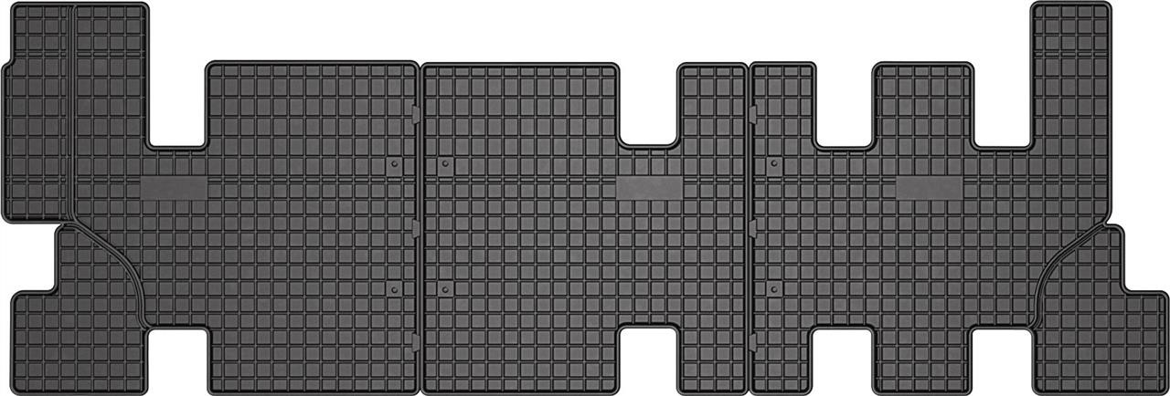 Frogum 402201 Frogum rubber mats for Ford Tourneo Custom (mkI) (3 row) 2012 → 402201