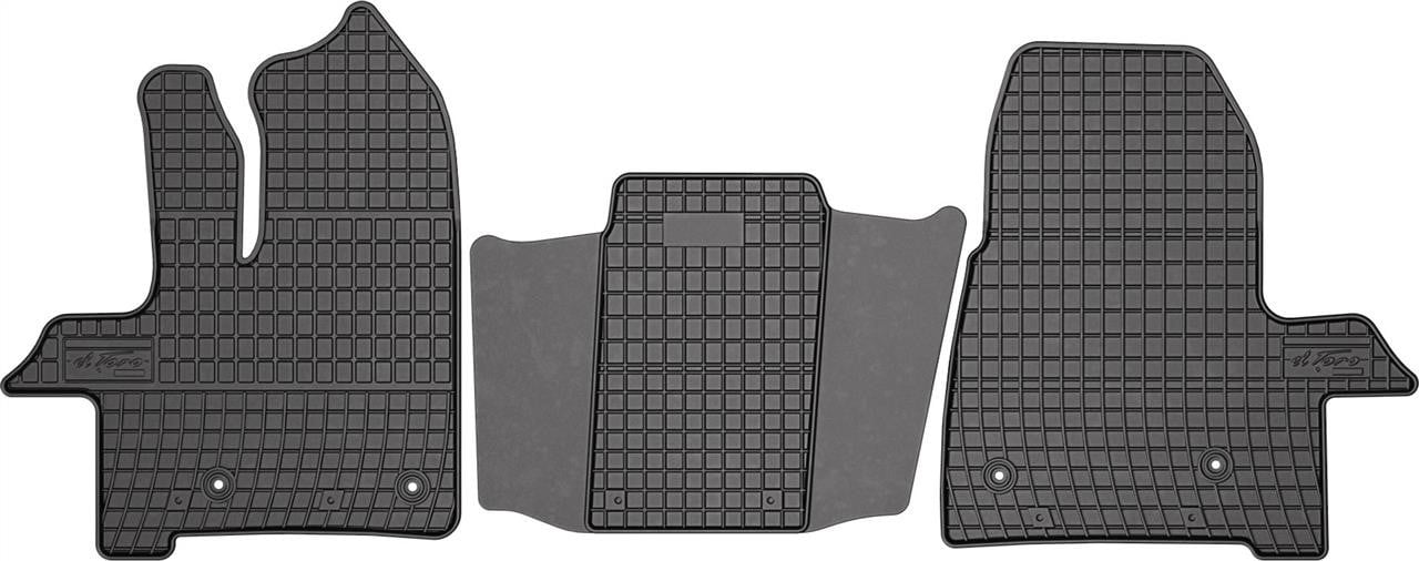 Frogum 410664 Frogum rubber mats for Ford Transit / Tourneo Custom (mkI) (1 row) 2017 → 410664