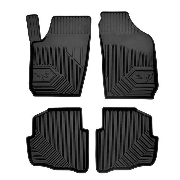Car foot mats Skoda Fabia: 77407107 Frogum Rubber mats Frogum No. 77 for Skoda Fabia (mkI) 1999-2008