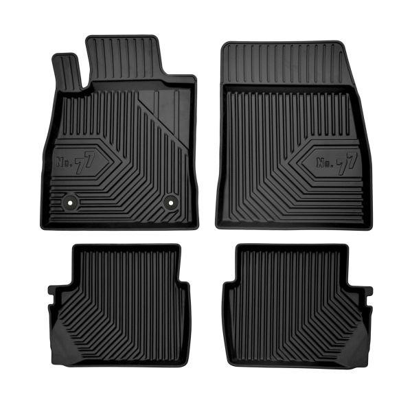 Car foot mats Ford Fiesta: 77407237 Frogum Rubber mats Frogum No. 77 for Ford Fiesta (mkVII) 2018 →