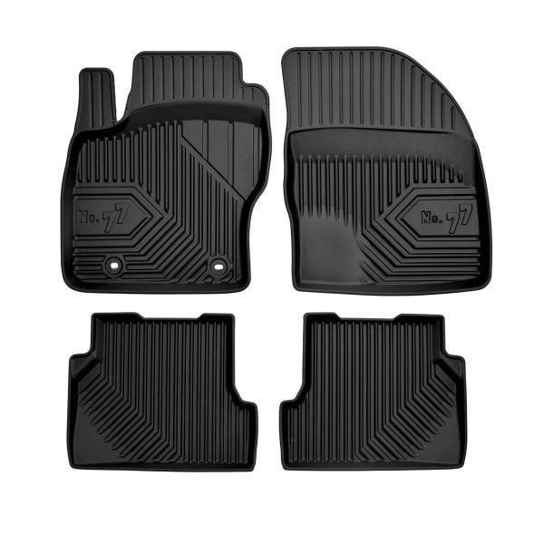 Car foot mats Ford: 77407282 Frogum Rubber mats Frogum No. 77 for Ford Focus (mkII) 2004-2011