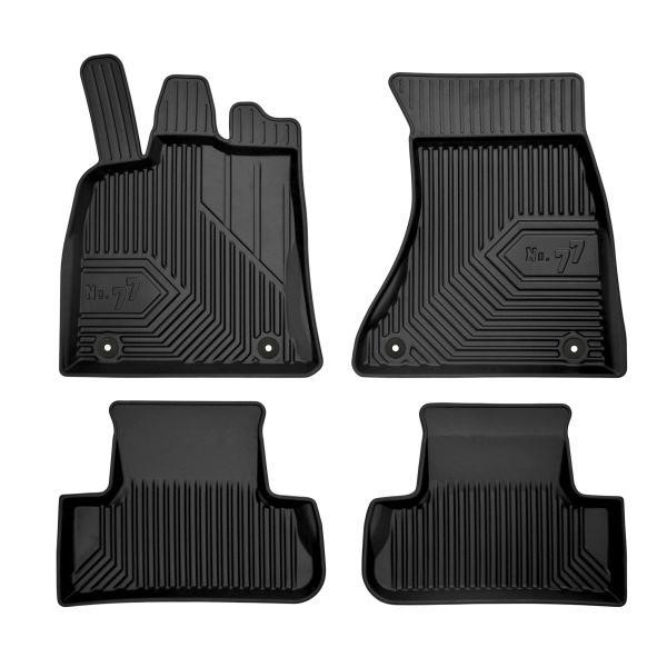 Car foot mats Audi Q5: 77407336 Frogum Rubber mats Frogum No. 77 for Audi Q5 / SQ5 (mkI) 2008-2017