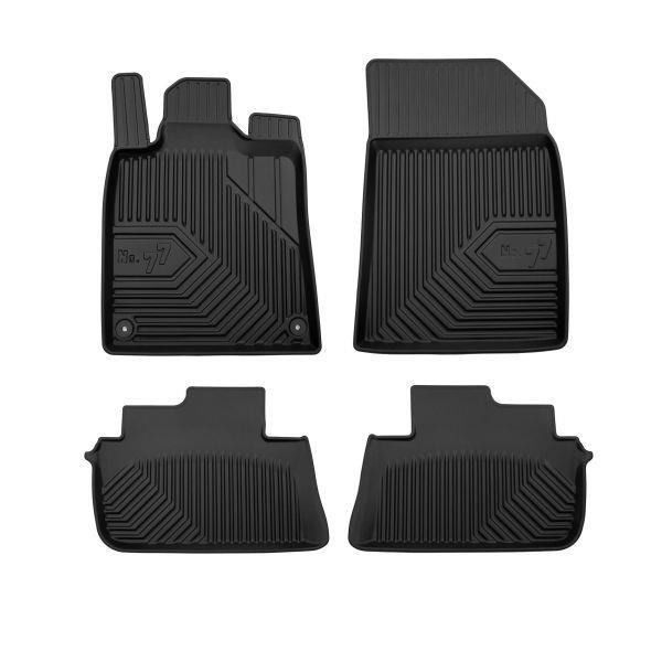 Interior mats Citroen C5: 77407497 Frogum Rubber mats, set 4 pcs.