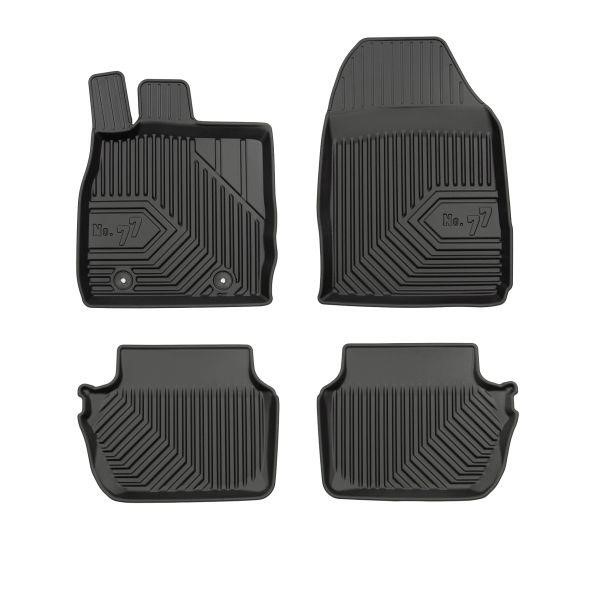 Car foot mats Ford Fiesta: 77407565 Frogum Rubber mats Frogum No. 77 for Ford Fiesta (mkVI) 2008-2017