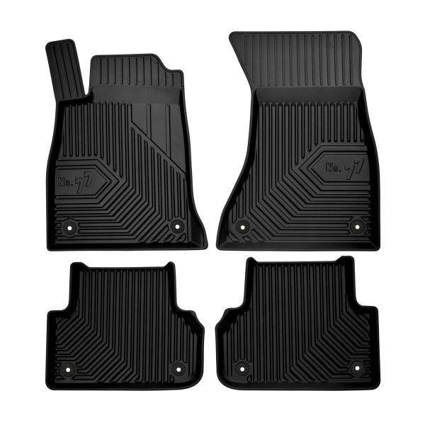 Interior mats Audi A5: 77407596 Frogum Rubber mats Frogum No. 77 for Audi A4 / S4 / RS4 (mkV) (B9) 2016 →