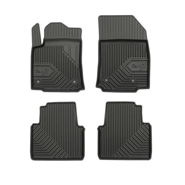 Car foot mats Citroen C3: 77408043 Frogum Rubber mats Frogum No. 77 for Citroen C3 Aircross (mkI) 2017 →