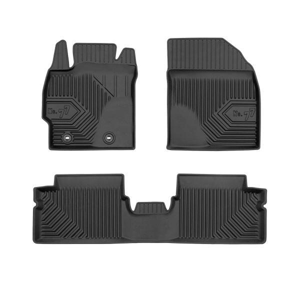 Interior mats Toyota Corolla: 77408708 Frogum Rubber mats Frogum No. 77 for Toyota Corolla (mkX) / Auris (mkI) 2006-2013
